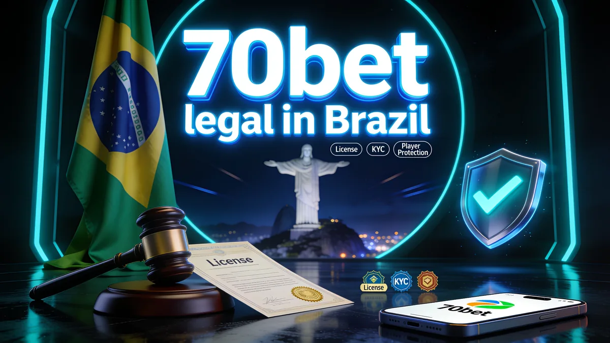 A 70bet é legal e segura no Brasil? — 70bet no Brasil