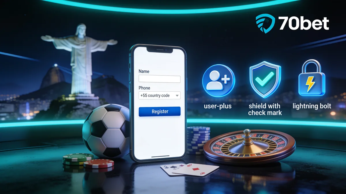 Bônus para Novos Jogadores 70bet — 70bet no Brasil