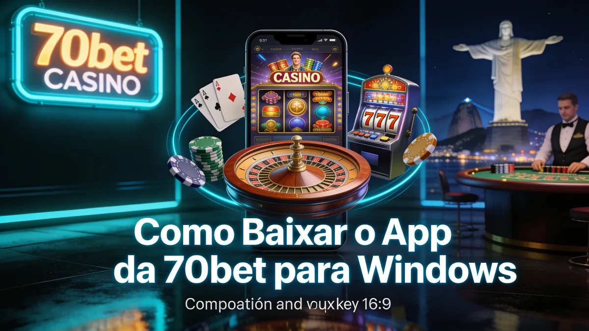 Como Baixar o App da 70bet para Windows — 70bet no Brasil