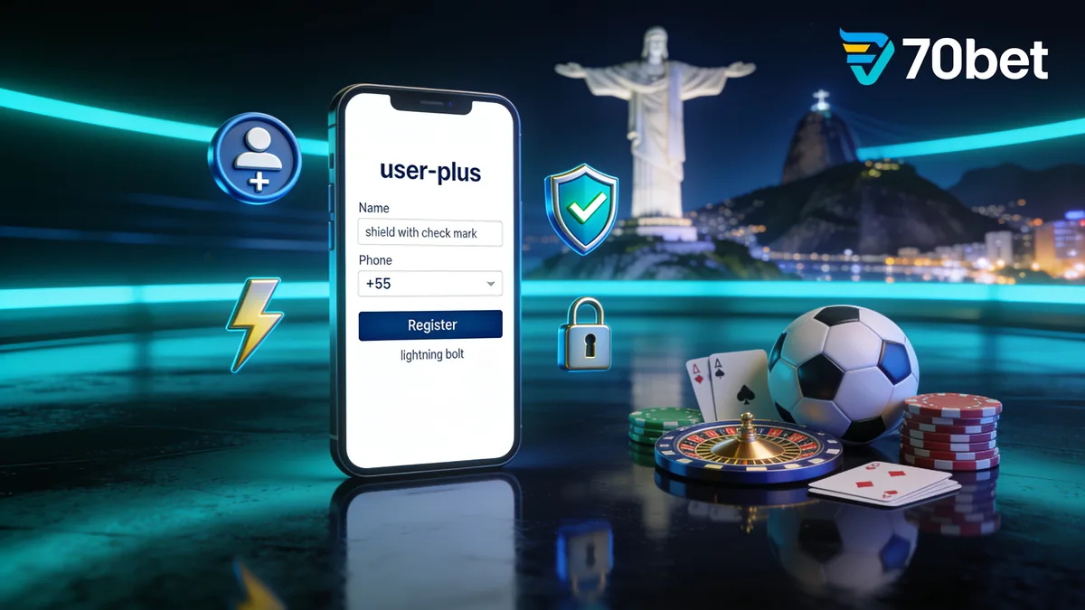 70bet no Brasil — Como Começar a Jogar no Cassino 70bet